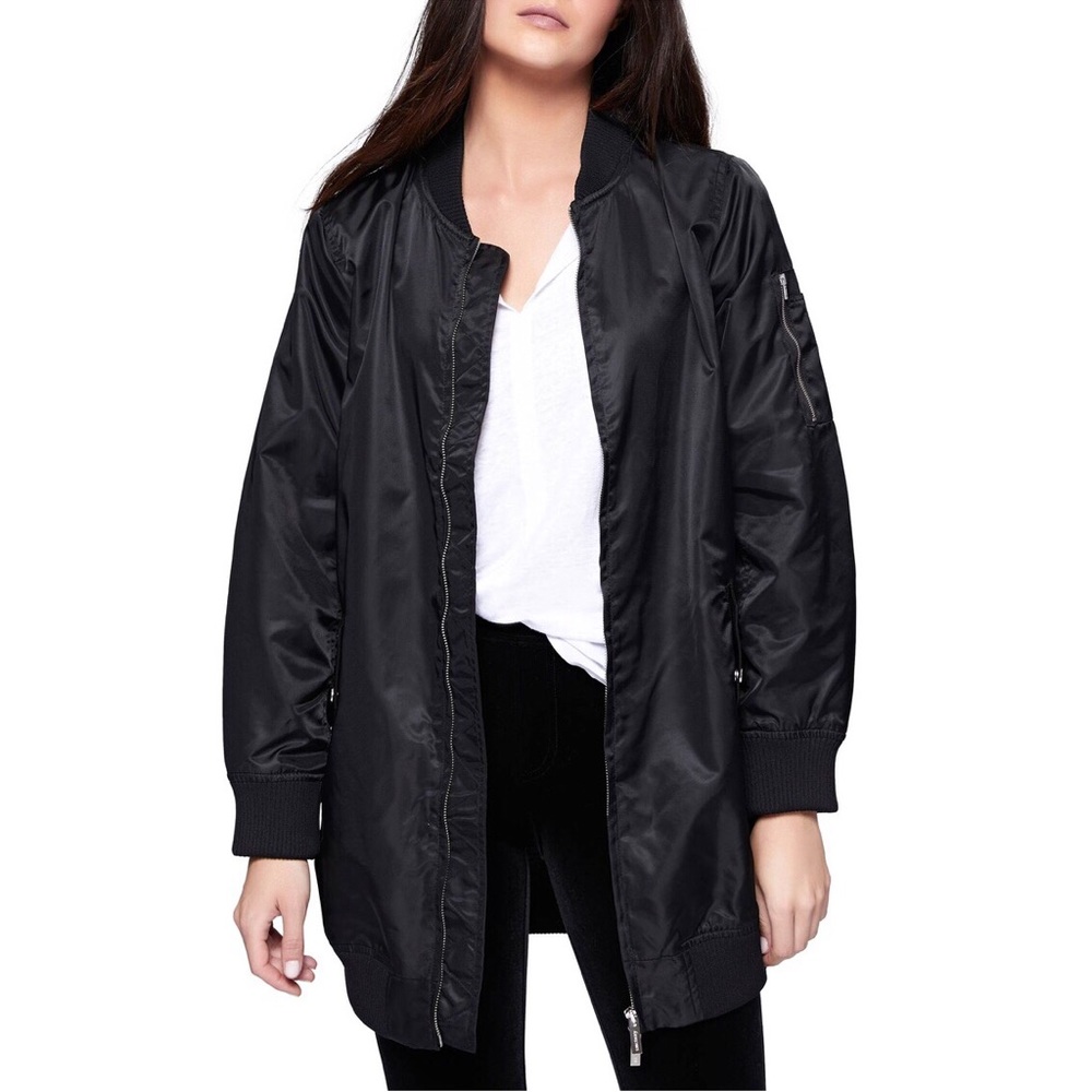 Longline bomber jacket: NWOT